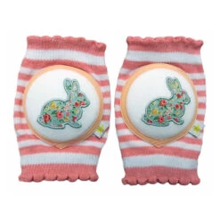 Crawlings Baby Knee Pad - Rabbit Cherry Pink