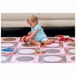 Skip Hop Playspot - Interlocking Foam Tiles - Pink/Brown 9 Skip Hop Playspot - Interlocking Foam Tiles - Pink/Brown -Travel Tots Outlet Store skiphop playspot pb 3 90929.1530563888