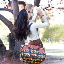 Petunia Pickle Bottom Wistful Weekender - Whispering Wildflowers -Travel Tots Outlet Store wfwk wpwildflowers6 00354.1530563464